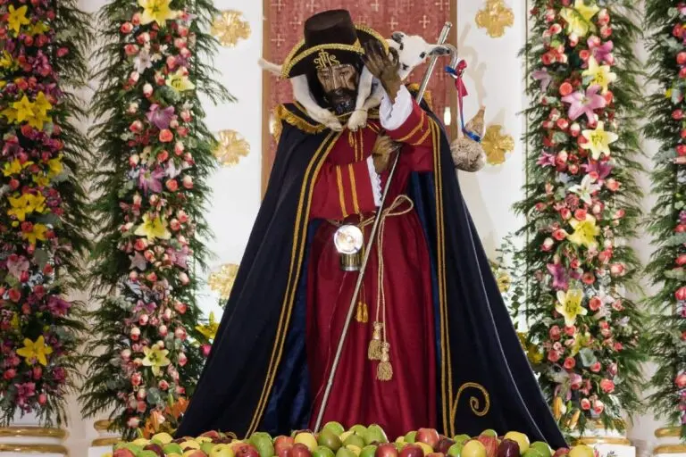 El Cristo de Zelontla vigilando el valle